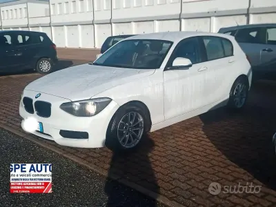 Usata BMW 116 136 CV (100 kW) 2013 Bianco Utilitaria