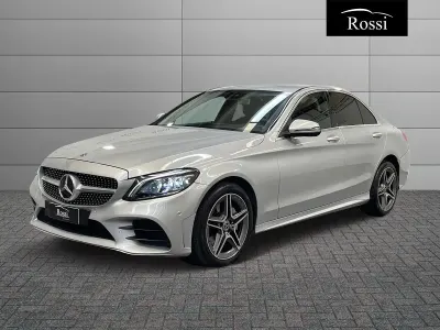Usata Mercedes C220 Premium 194 CV (142 kW) 2020 Argento metallizzato Berlina