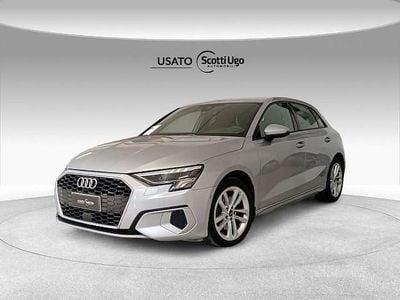 Usata Audi A3 Advanced Plus 150 CV (110 kW) 2021 Argento metallizzato Berlina