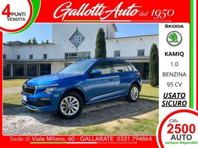 Usata Skoda Kamiq Ambition 95 CV (69 kW) 2024 Blu race (metallizzato) SUV