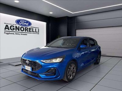 Usata Ford Focus ST-Line 125 CV (91 kW) 2023 Blu Berlina