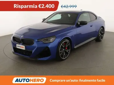 Usata BMW M240 M Sport 374 CV (275 kW) 2022 Blu/azzurro Coupé