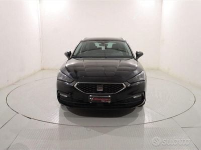 Usata Seat Leon XCELLENCE 150 CV (110 kW) 2021 Nero Station wagon
