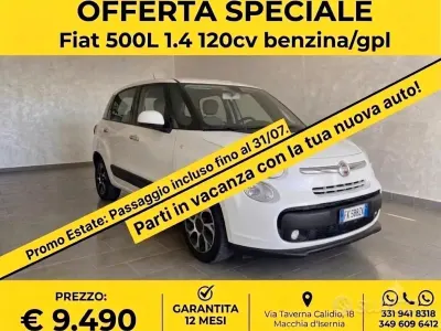 Usata Fiat 500L Pop Star 120 CV (88 kW) 2017 Bianco Monovolume