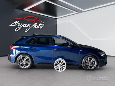 Usata Audi A3 Ambiente 150 CV (110 kW) 2021 Blu Berlina