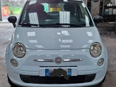 Usata Fiat 500 Pop 69 CV (50 kW) 2009 Bianco Cabrio
