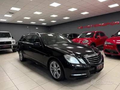 Usata Mercedes E350 Avantgarde 231 CV (169 kW) 2012 Nero Station wagon
