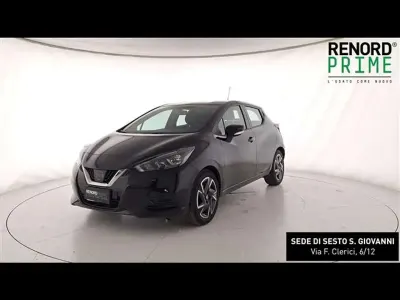 Second-hand Nissan Micra Acenta 92 CP (67 kW) 2023 Negru Hatchback