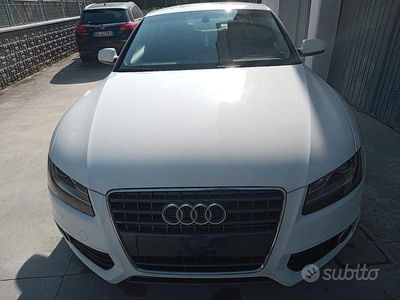 Usata Audi A5 S-Line 2010 Bianco Coupé