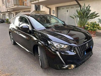 Usata Peugeot 208 Allure 101 CV (74 kW) 2021 Nero Utilitaria