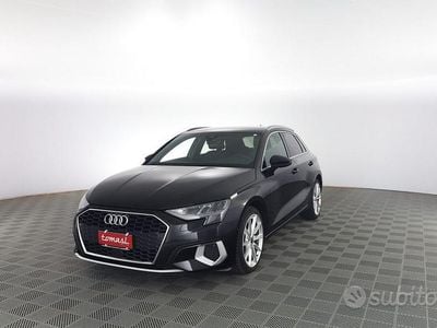 Usata Audi A3 Advanced 150 CV (110 kW) 2021 Nero Berlina
