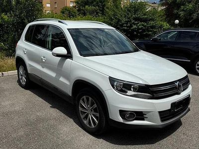 Usata VW Tiguan Sportline 140 CV (102 kW) 2014 Bianco SUV