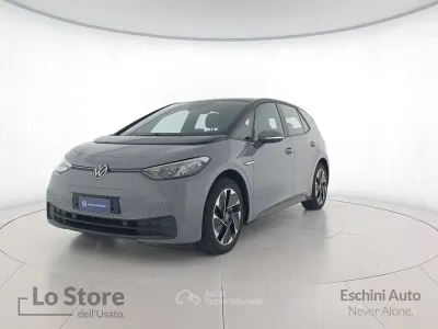 Usata VW ID.3 Pro Performance 150 kW (204 CV) 2022 Moonstone grey nero Utilitaria