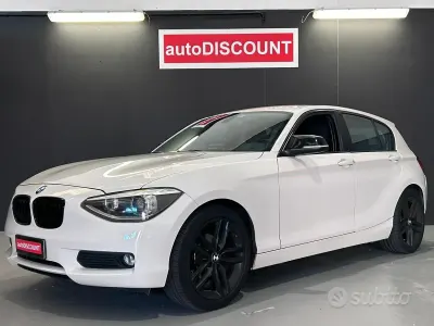 Usata BMW 118 M Sport 143 CV (105 kW) 2015 Bianco Utilitaria
