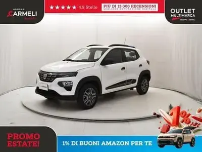 Usata Dacia Spring Comfort 33 kW (45 CV) 2021 Bianco Utilitaria