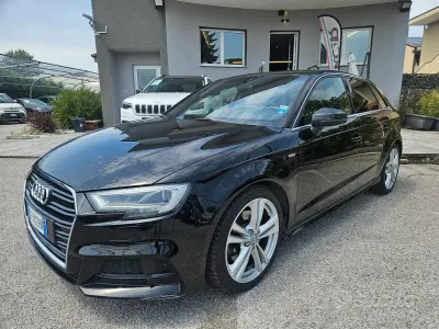 Usata Audi A3 Design 184 CV (135 kW) 2016 Nero Berlina