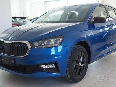 Ny Skoda Fabia 80 HK (58 kW) 2026 Blå Hatchback