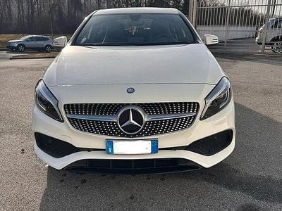 Usata Mercedes A180 Premium 109 CV (80 kW) 2015 Bianco Berlina