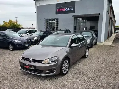 Usata VW Golf VII Highline 110 CV (80 kW) 2016 Grigio Berlina
