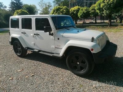 Usata Jeep Wrangler Sahara 200 CV (147 kW) 2012 Bianco SUV