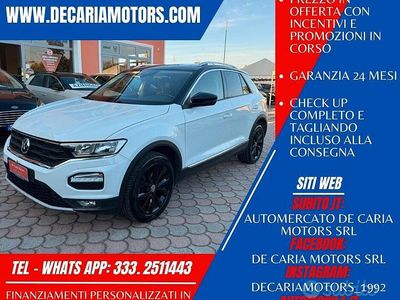 Usata VW T-Roc 150 CV (110 kW) 2019 Bianco SUV