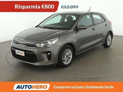 Usata Kia Rio Active 77 CV (56 kW) 2019 Verde Utilitaria