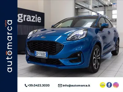 Usata Ford Puma ST-Line 125 CV (91 kW) 2023 Blu metallizzato SUV