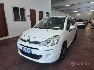 Usata Citroën C3 Exclusive 82 CV (60 kW) 2015 Bianco Berlina