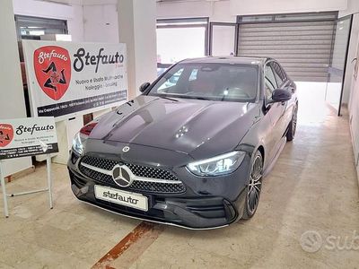 Usata Mercedes C220 Premium Plus 200 CV (147 kW) 2022 Nero Berlina