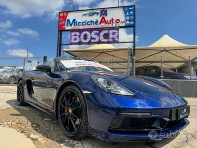 Usata Porsche 718 Boxster 400 CV (294 kW) 2022 Blu/azzurro Cabrio