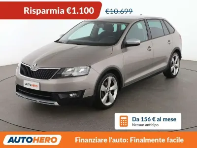 Usata Skoda 110 R ScoutLine 110 CV (80 kW) 2018 Beige Berlina