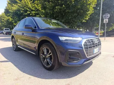 Usata Audi Q5 Sportback Advanced 204 CV (150 kW) 2022 Blu/azzurro SUV