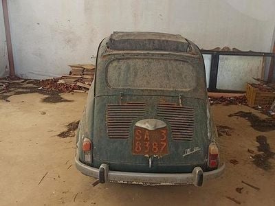 Usata Fiat 600 1960 Verde Cabrio
