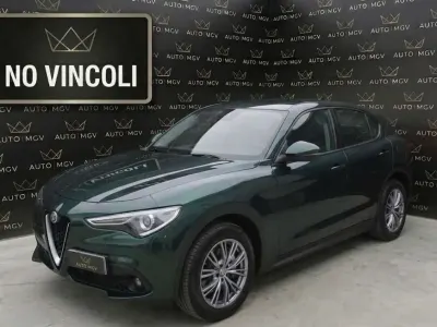 Usata Alfa Romeo Stelvio Business 190 CV (139 kW) 2021 Verde SUV