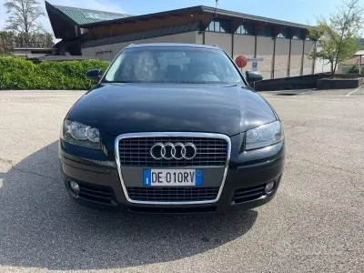 Usata Audi A3 Ambition 140 CV (102 kW) 2007 Nero Utilitaria