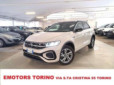 Usata VW T-Roc R-line 150 CV (110 kW) 2023 Bianco SUV