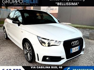 Usata Audi A1 S-Line 86 CV (63 kW) 2013 Bianco Utilitaria