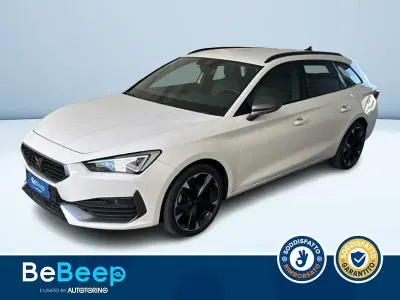 Usata Cupra Leon 150 CV (110 kW) 2024 Bianco pastello Berlina