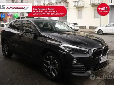 Usata BMW X2 Advantage 150 CV (110 kW) 2020 Nero SUV