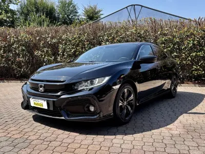 Usata Honda Civic Elegance 126 CV (92 kW) 2019 Nero Berlina