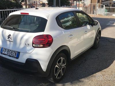 Usata Citroën C3 Feel 82 CV (60 kW) 2018 Bianco Utilitaria