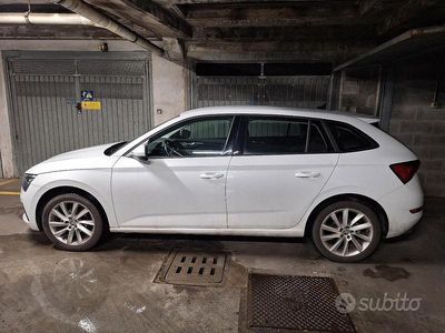 Usata Skoda Scala Style 90 CV (66 kW) 2021 Bianco Utilitaria