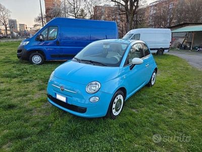 Usata Fiat 500 Pop 69 CV (50 kW) 2014 Blu Berlina