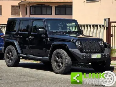 Usata Jeep Wrangler Unlimited Sahara 200 CV (147 kW) 2014 Nero SUV