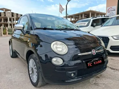 Usata Fiat 500 69 CV (50 kW) 2009 Nero Cabrio