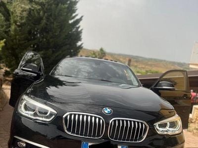 Usata BMW 118 Efficient Dynamics 150 CV (110 kW) 2019 Nero Utilitaria