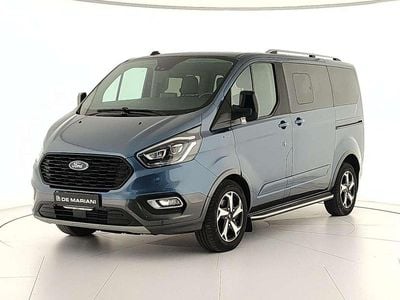Usata Ford Tourneo Custom Active 185 CV (136 kW) 2021 Blu/azzurro Furgone