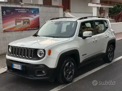 Usata Jeep Renegade Longitude 120 CV (88 kW) 2015 Bianco SUV