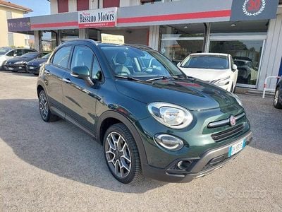 Usata Fiat 500X Cross 150 CV (110 kW) 2021 Verde SUV