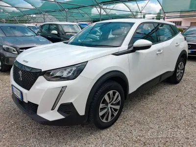 Usata Peugeot 2008 Active 102 CV (75 kW) 2020 Bianco SUV